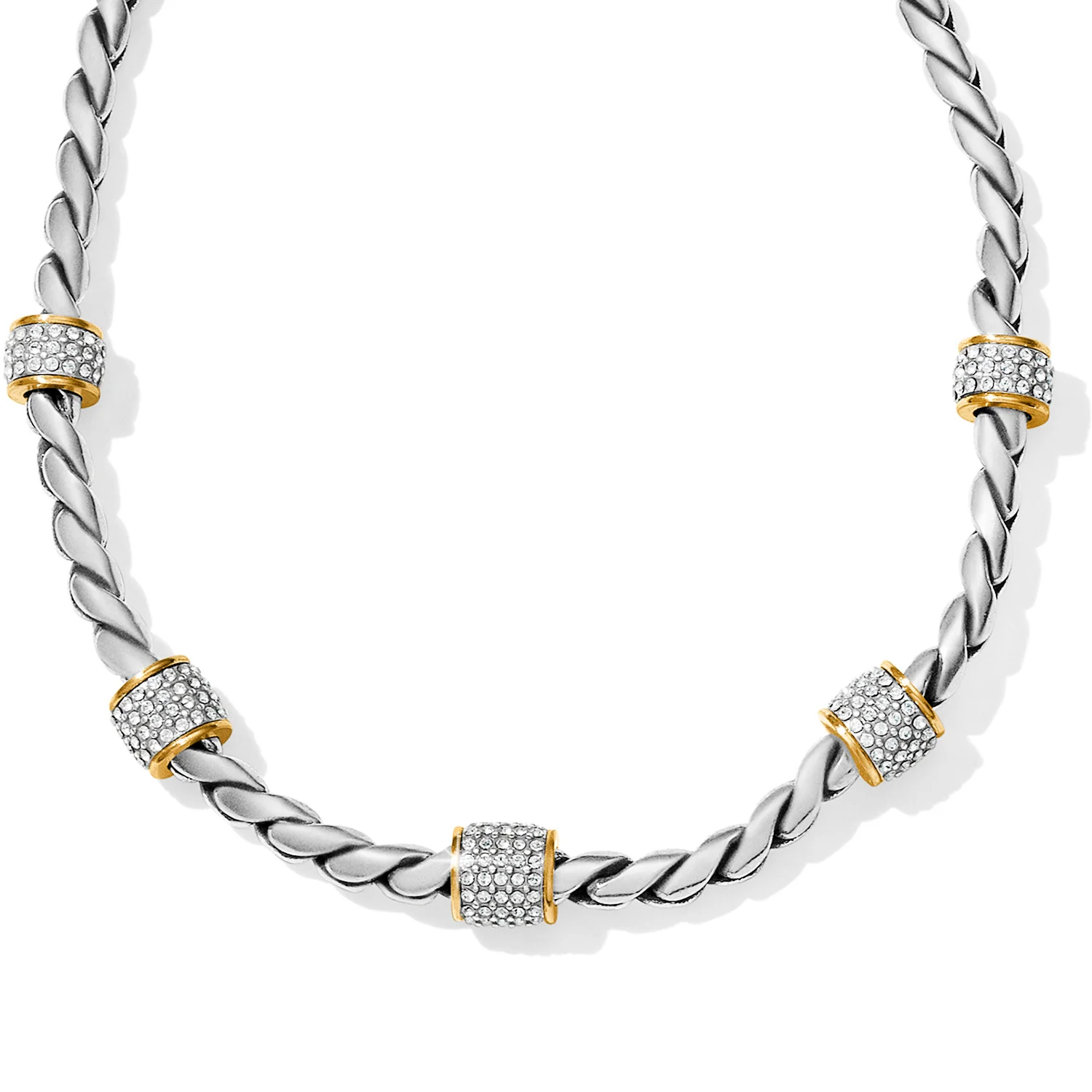 Meridian 2 Tone Necklace