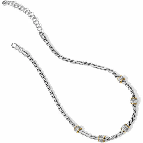 Meridian 2 Tone Necklace - Image 2
