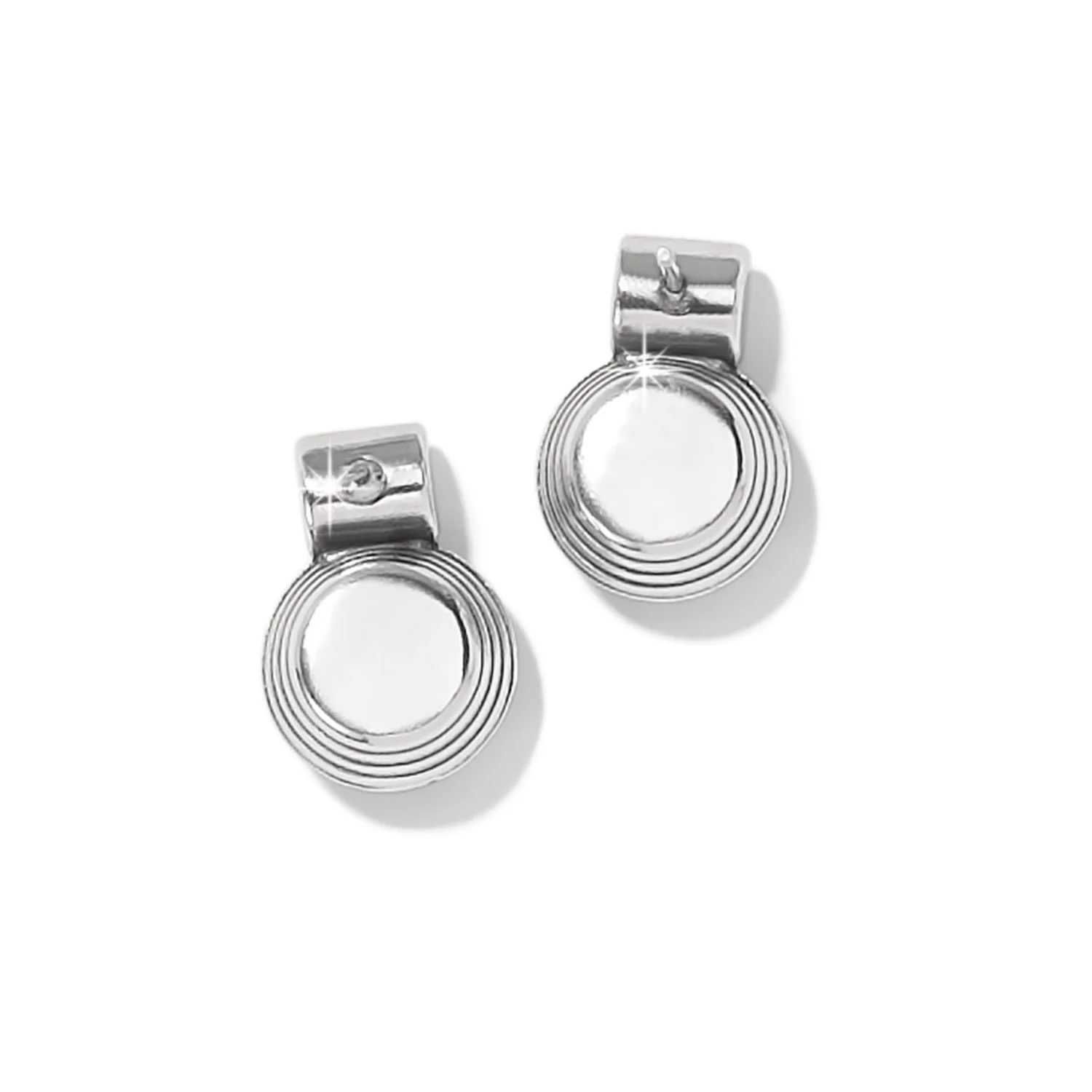 Meridian Aurora Petite Post Earrings Silver - Image 2