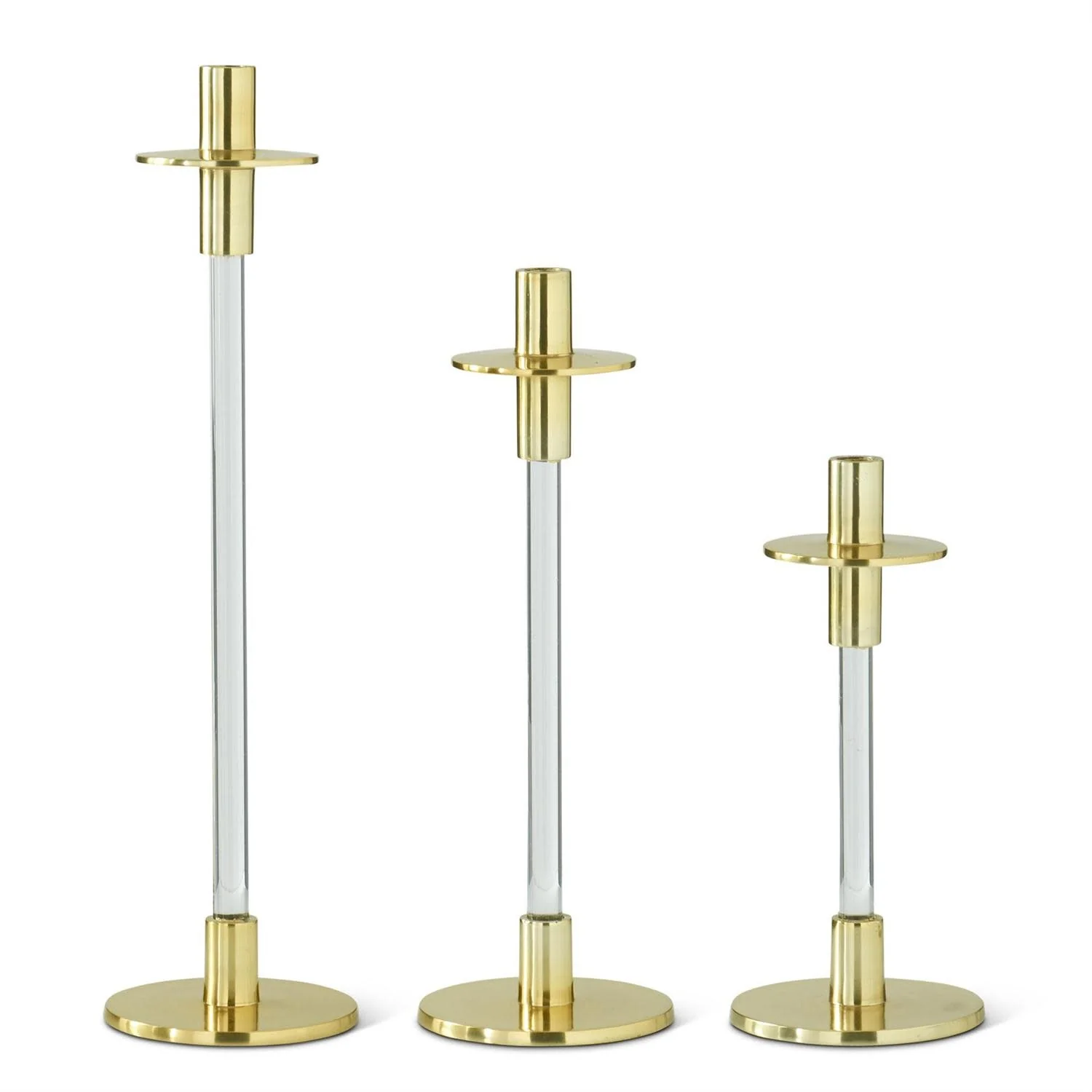 Metal Slender Taper Candleholders