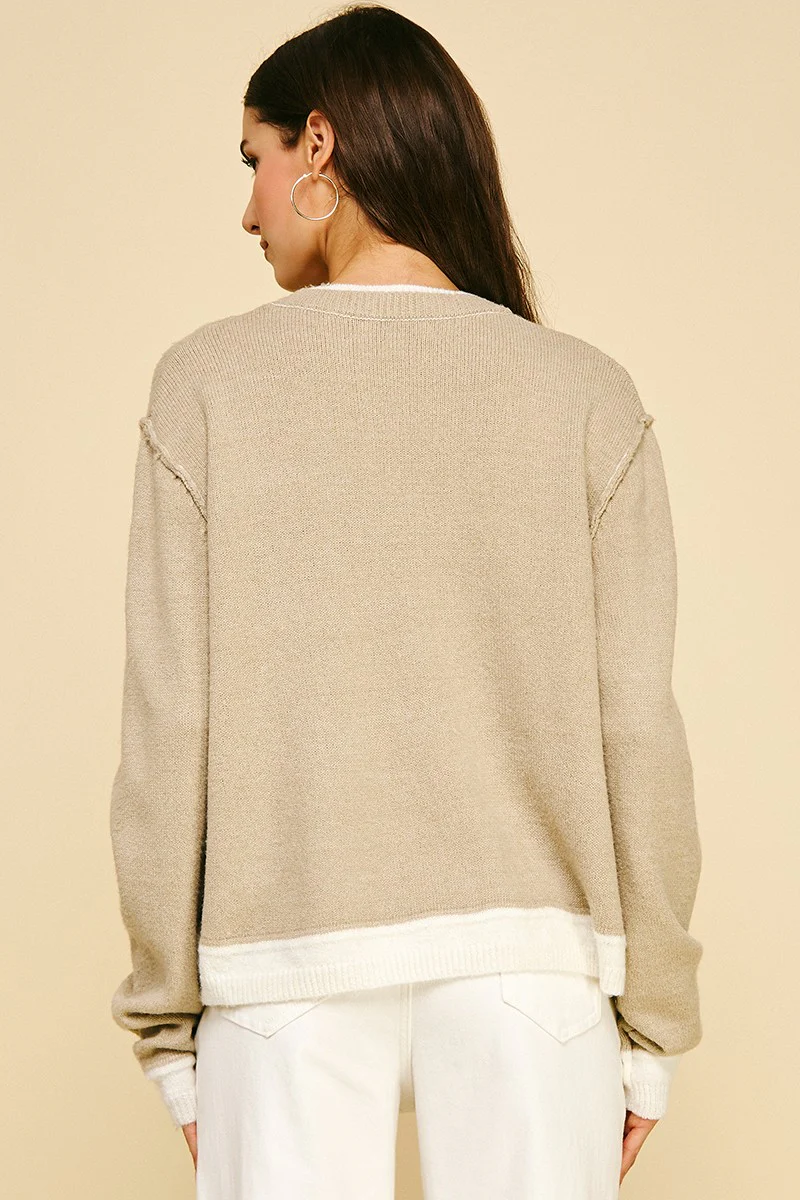 Mia Colorblock Knit Sweater - Image 3