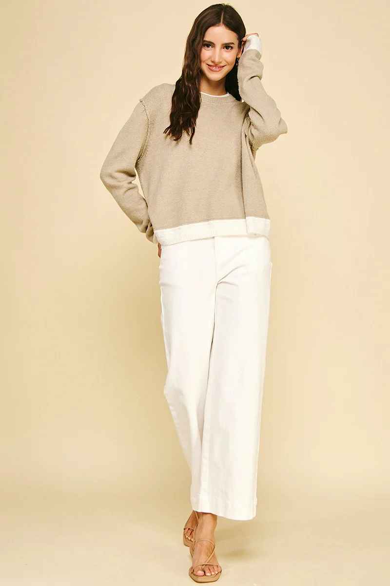 Mia Colorblock Knit Sweater - Image 4
