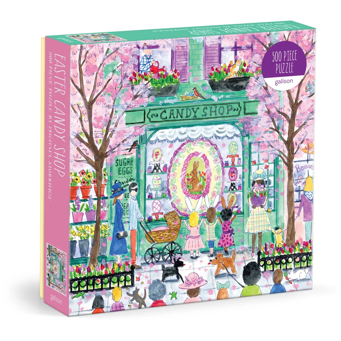 Michael Storrings Easter Candy Shop 500 Piece Puzzle - Image 2