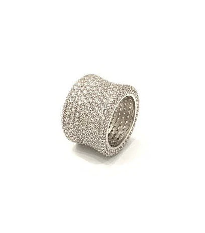 Micropaved CZ Eternity Ring - Image 6