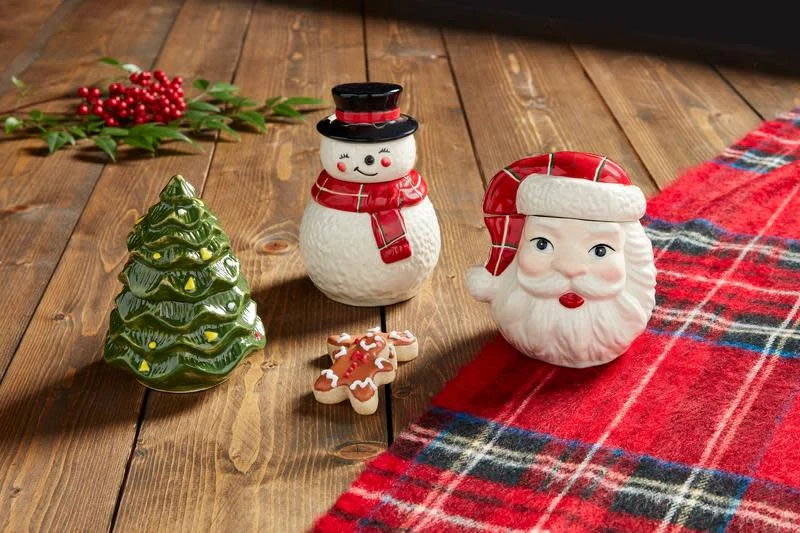 Mini Christmas Candy Jars