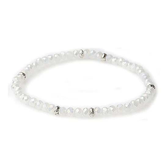 Mini Crystal Bracelet Silver Accent - Image 13