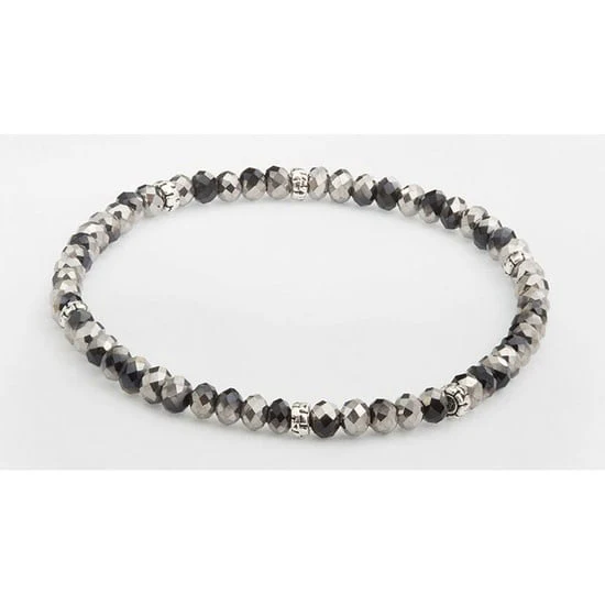 Mini Crystal Bracelet Silver Accent - Image 16