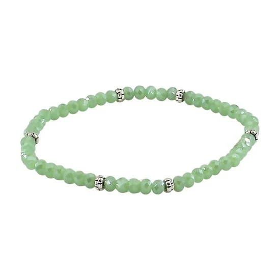 Mini Crystal Bracelet Silver Accent - Image 20