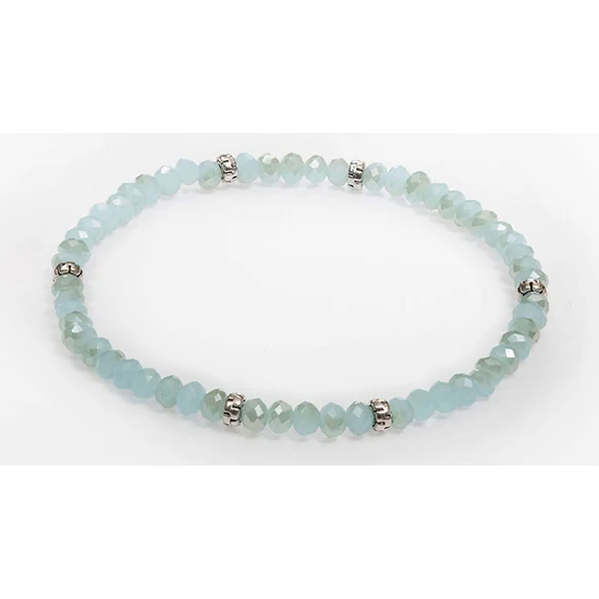 Mini Crystal Bracelet Silver Accent - Image 23