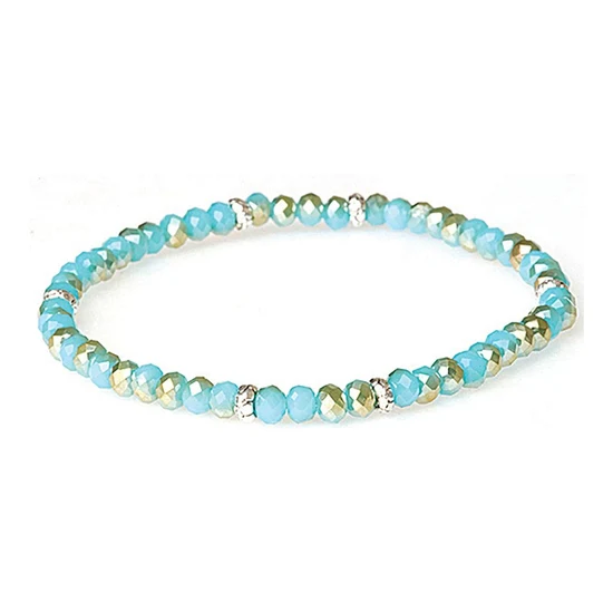 Mini Crystal Bracelet Silver Accent - Image 34