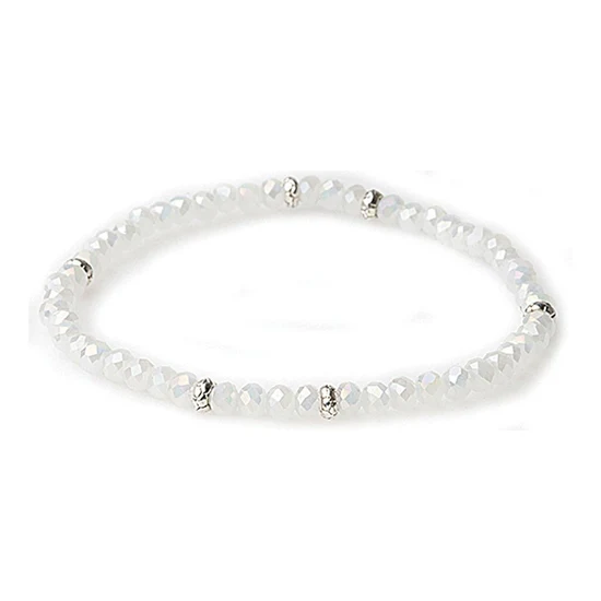 Mini Crystal Bracelet Silver Accent - Image 35