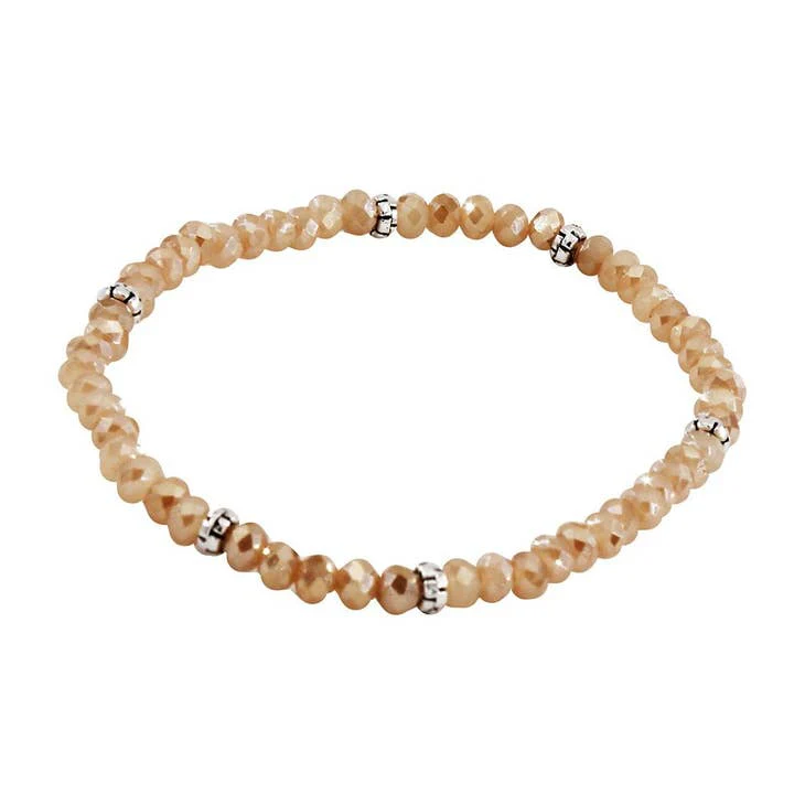 Mini Crystal Bracelet Silver Accent - Image 39