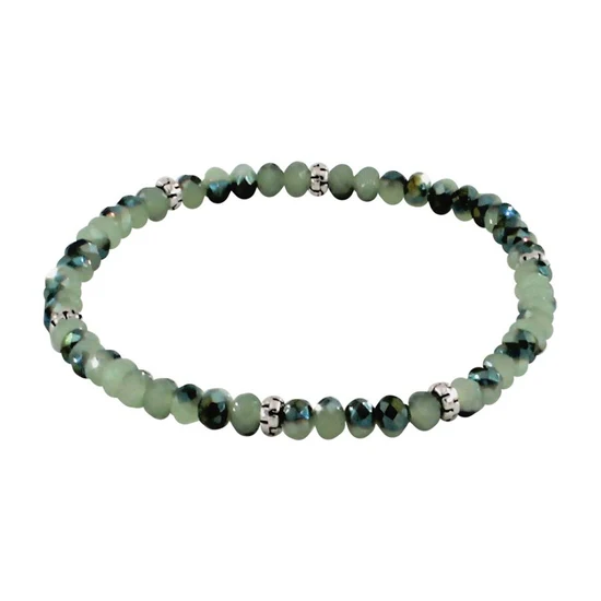 Mini Crystal Bracelet Silver Accent - Image 40