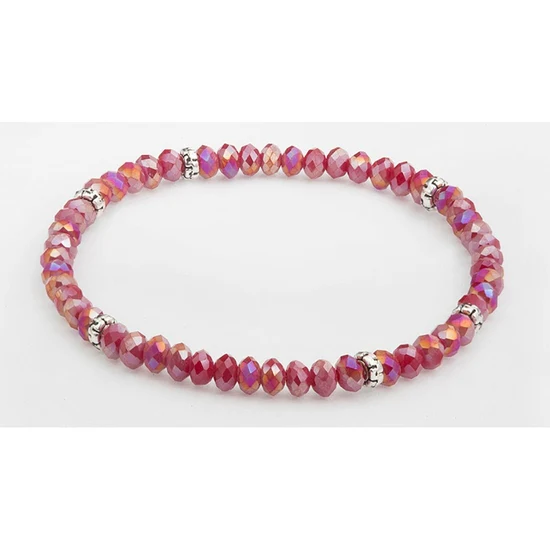 Mini Crystal Bracelet Silver Accent - Image 42