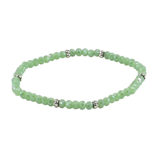 Mini Crystal Bracelet Silver Accent - Image 43