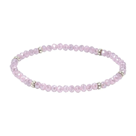 Mini Crystal Bracelet Silver Accent - Image 45