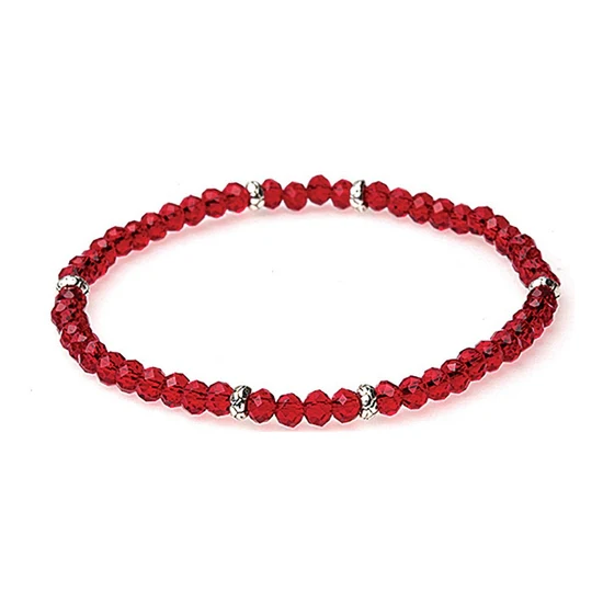 Mini Crystal Bracelet Silver Accent - Image 46