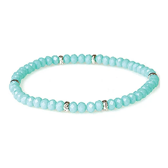 Mini Crystal Bracelet Silver Accent - Image 47