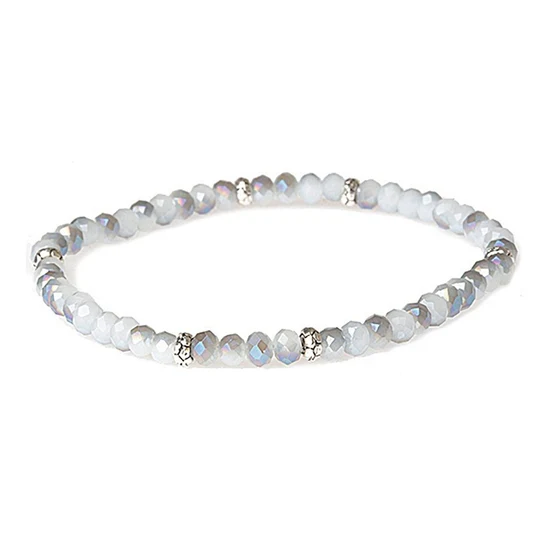 Mini Crystal Bracelet Silver Accent - Image 50