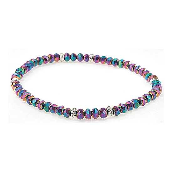 Mini Crystal Bracelet Silver Accent - Image 57