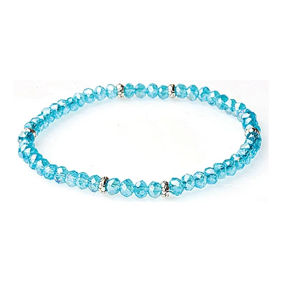 Mini Crystal Bracelet Silver Accent - Image 59