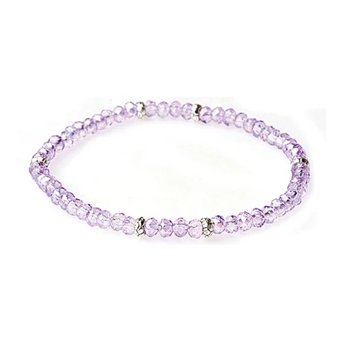 Mini Crystal Bracelet Silver Accent - Image 61