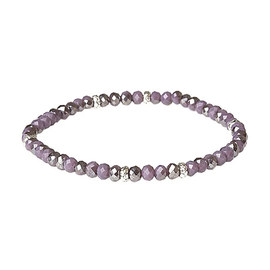 Mini Crystal Bracelet Silver Accent - Image 62