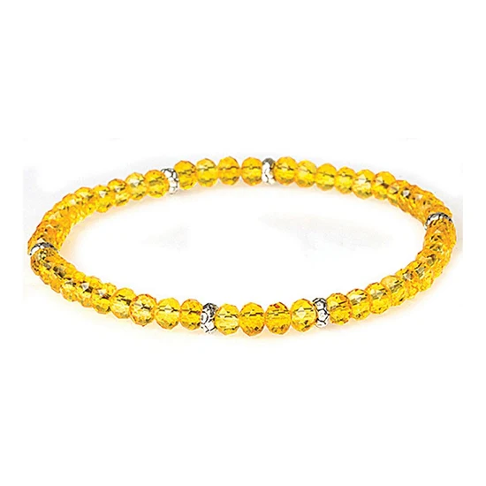 Mini Crystal Bracelet Silver Accent - Image 63