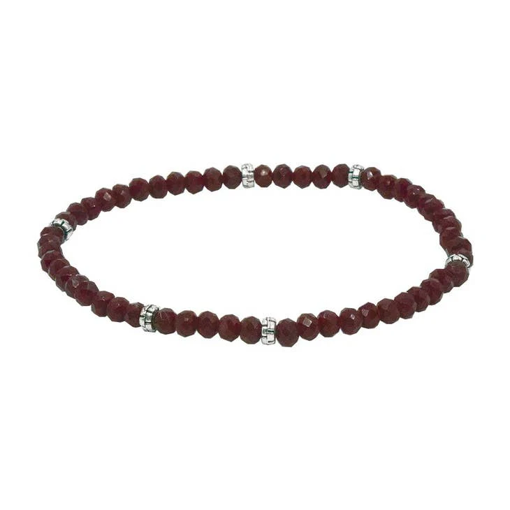 Mini Crystal Bracelet Silver Accent - Image 64