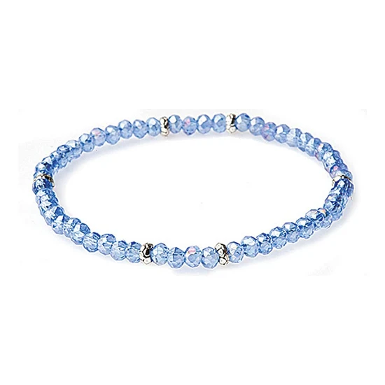 Mini Crystal Bracelet Silver Accent - Image 66