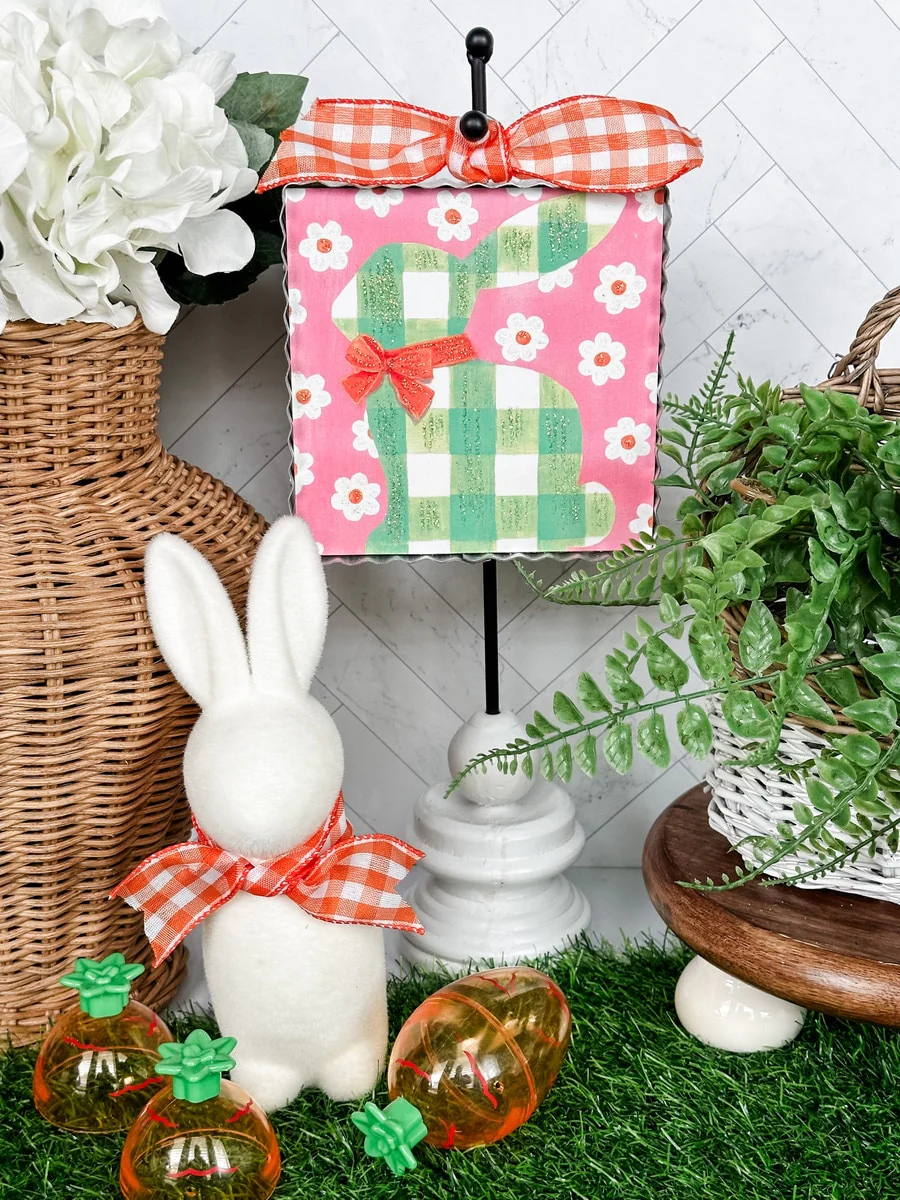 Mini Gallery Gingham Bunny - Image 2
