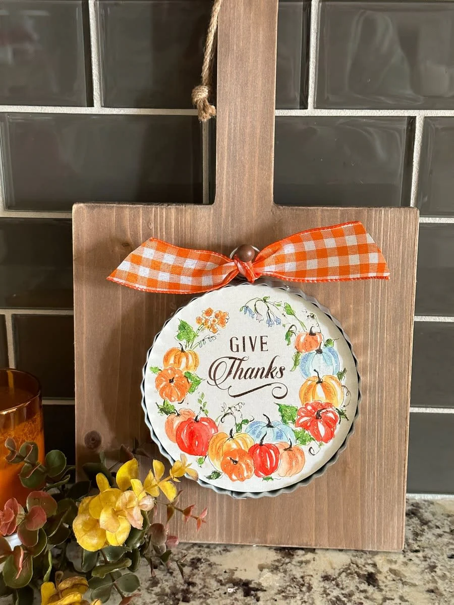 Mini Give Thanks Charm - Image 2