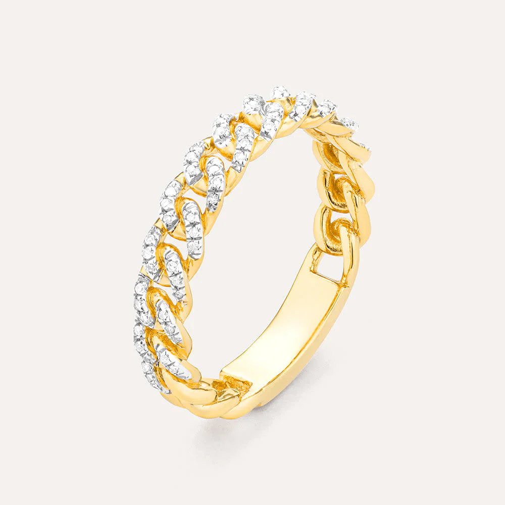 Mini Link Stackable Ring - Image 2