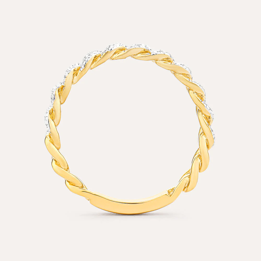 Mini Link Stackable Ring - Image 3