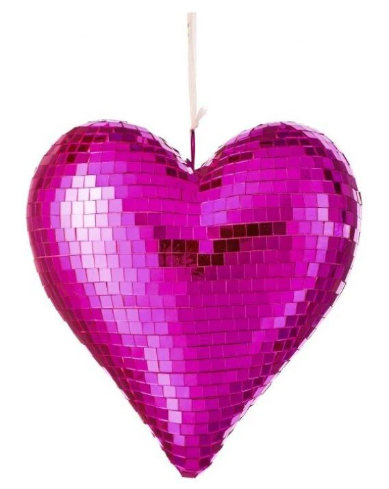 Mirrored Heart Ornament 250mm - Image 3