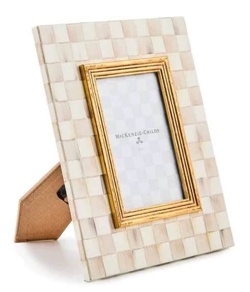 Mocha Check 4" x 6" Frame - Image 2