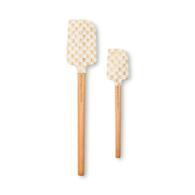 Mocha Check Spatulas - Sold as Set