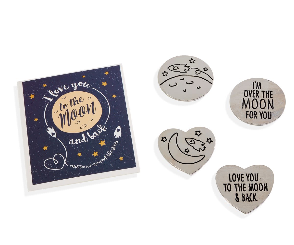 Moon Sentiment Token - I’M OVER THE MOON/HEART/LOVE YOU