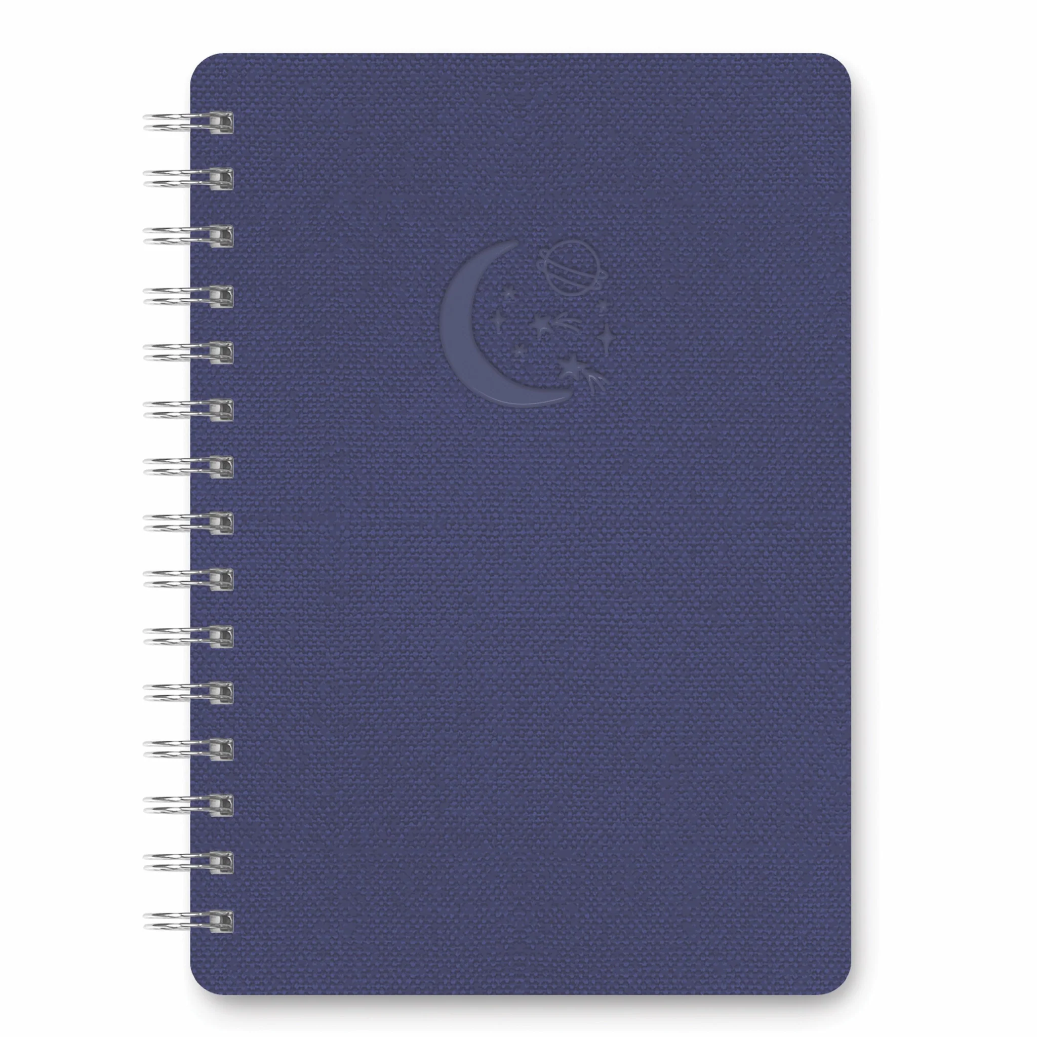 Moons & Stars (Navy) Agatha Notebook