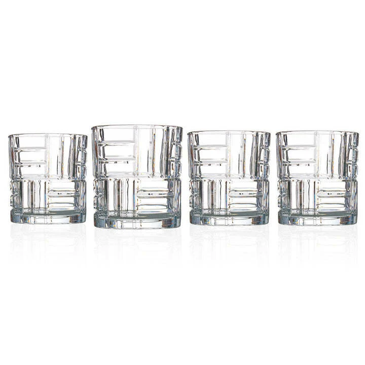 Mosaic Double Old Fashion Glass - Sold Individually - Image 2