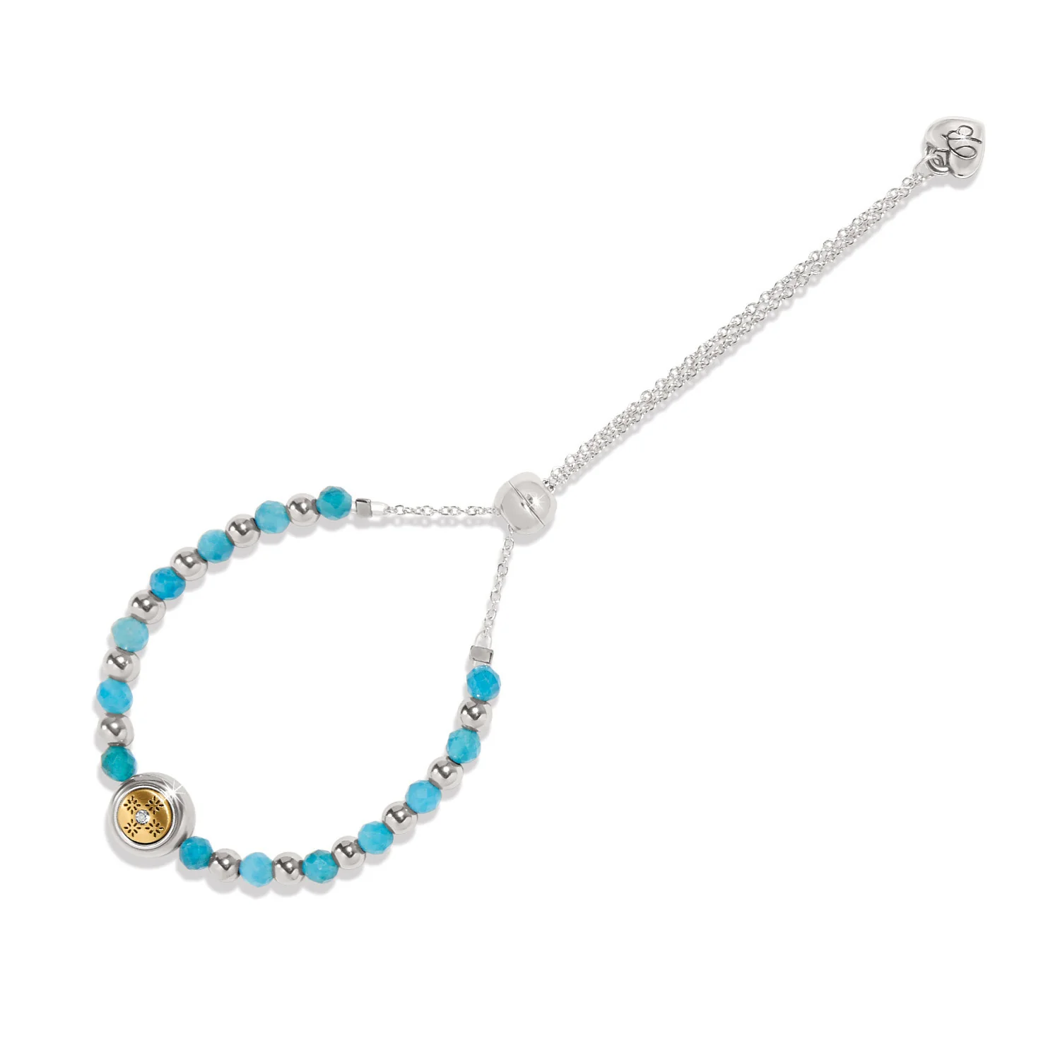 Mosaic Two Tone Beaded Bracelet - Image 4
