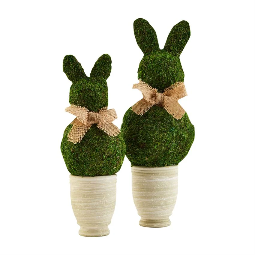 Moss Bunny Pot