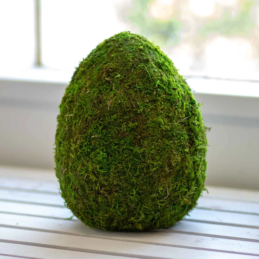 Moss Egg Decor Green - Image 2