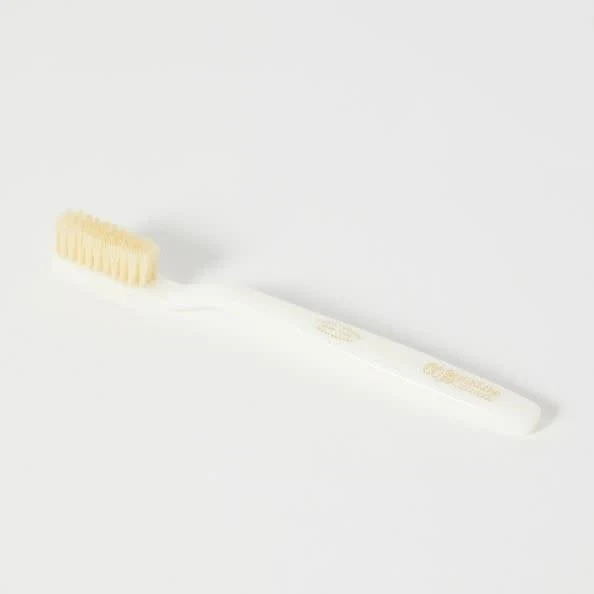 Natural Bristle Toothbrush - Medium Ivory - Image 3