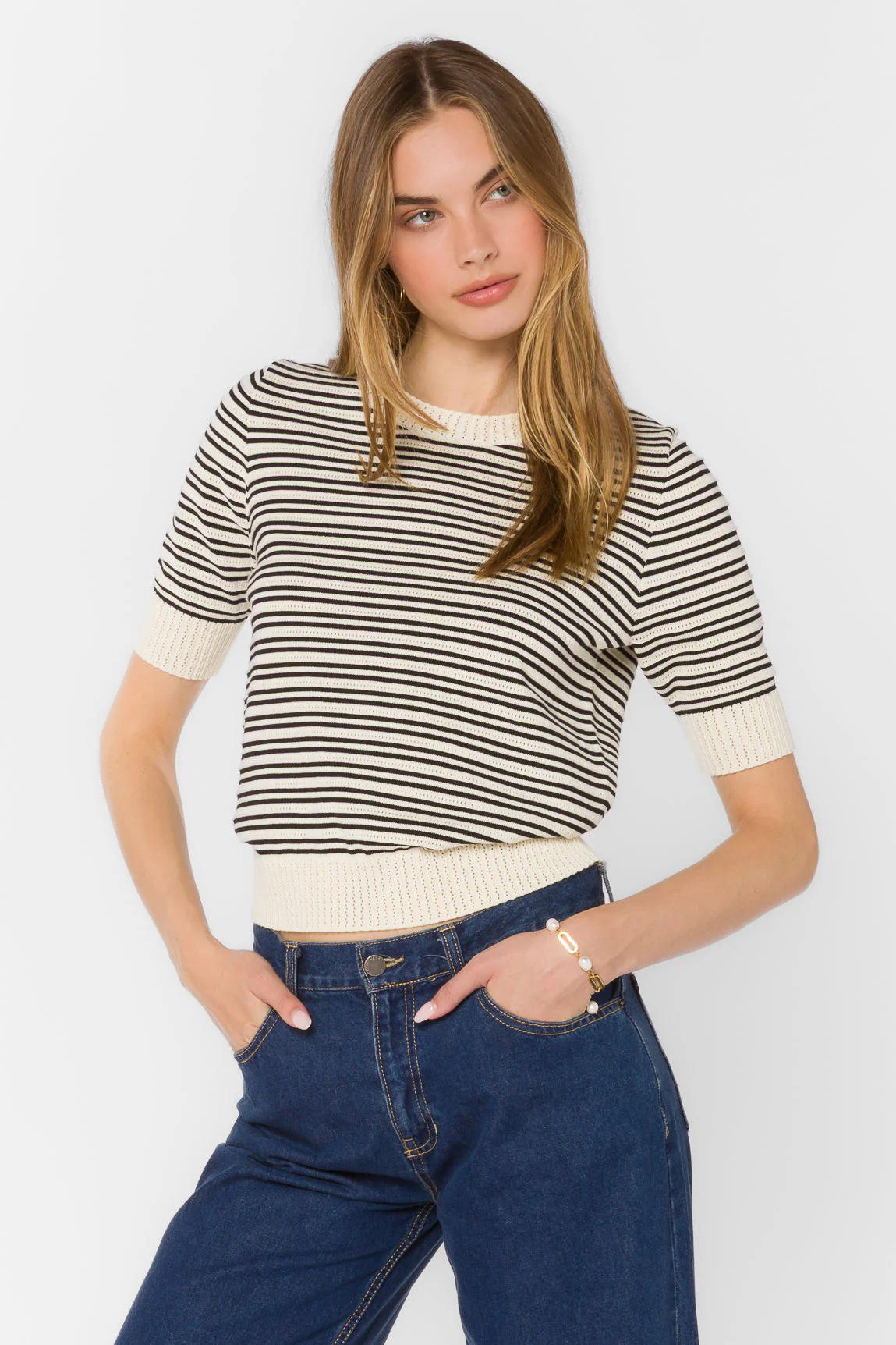Norine Stripe Sweater - Image 6