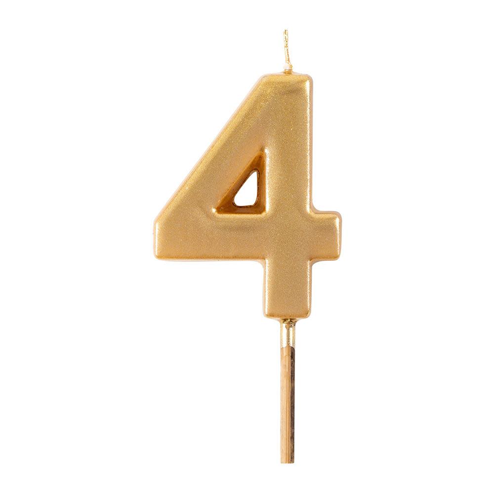 Number Birthday Candle Gold - Image 11