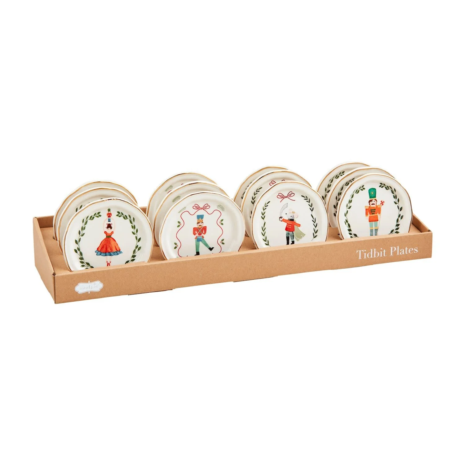 Nutcracker Tidbit Plate