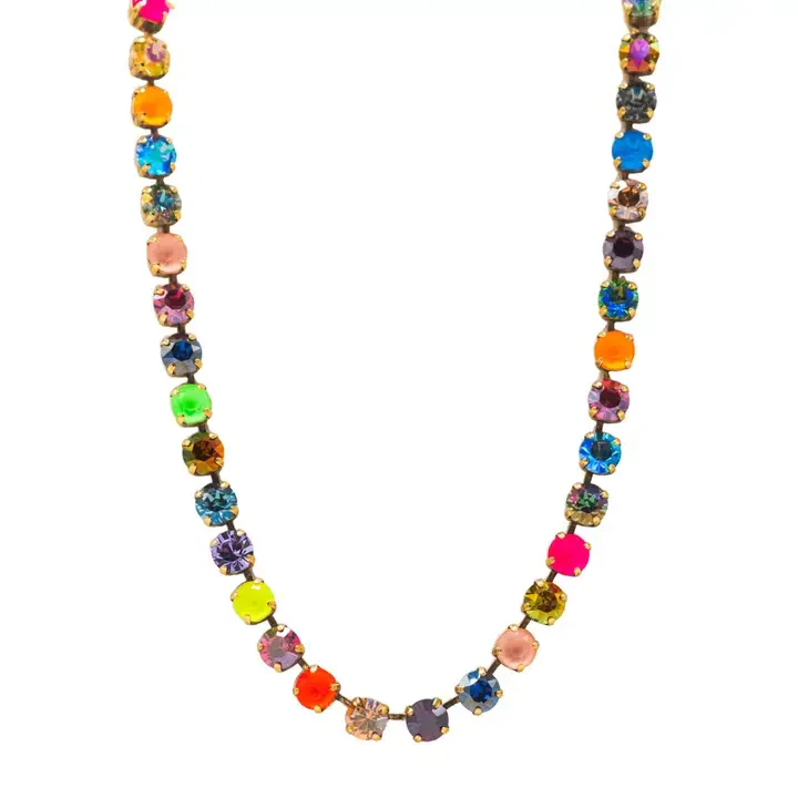 Oakland in Watermelon Mix Necklace - Image 9