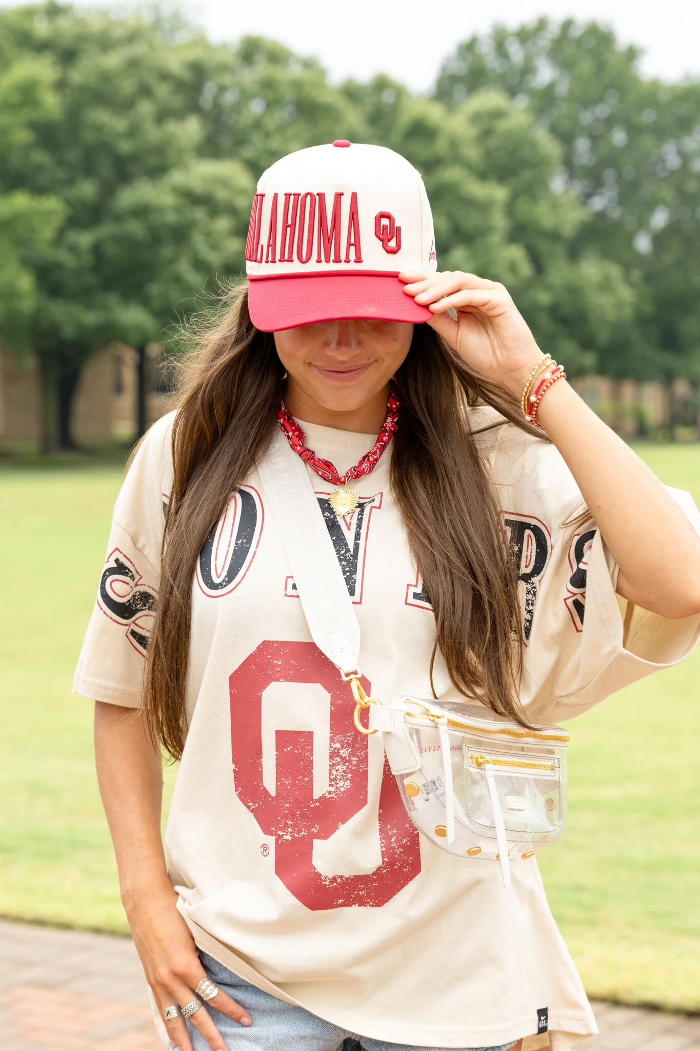 Okla Saturday STR Canvas Trucker Hat