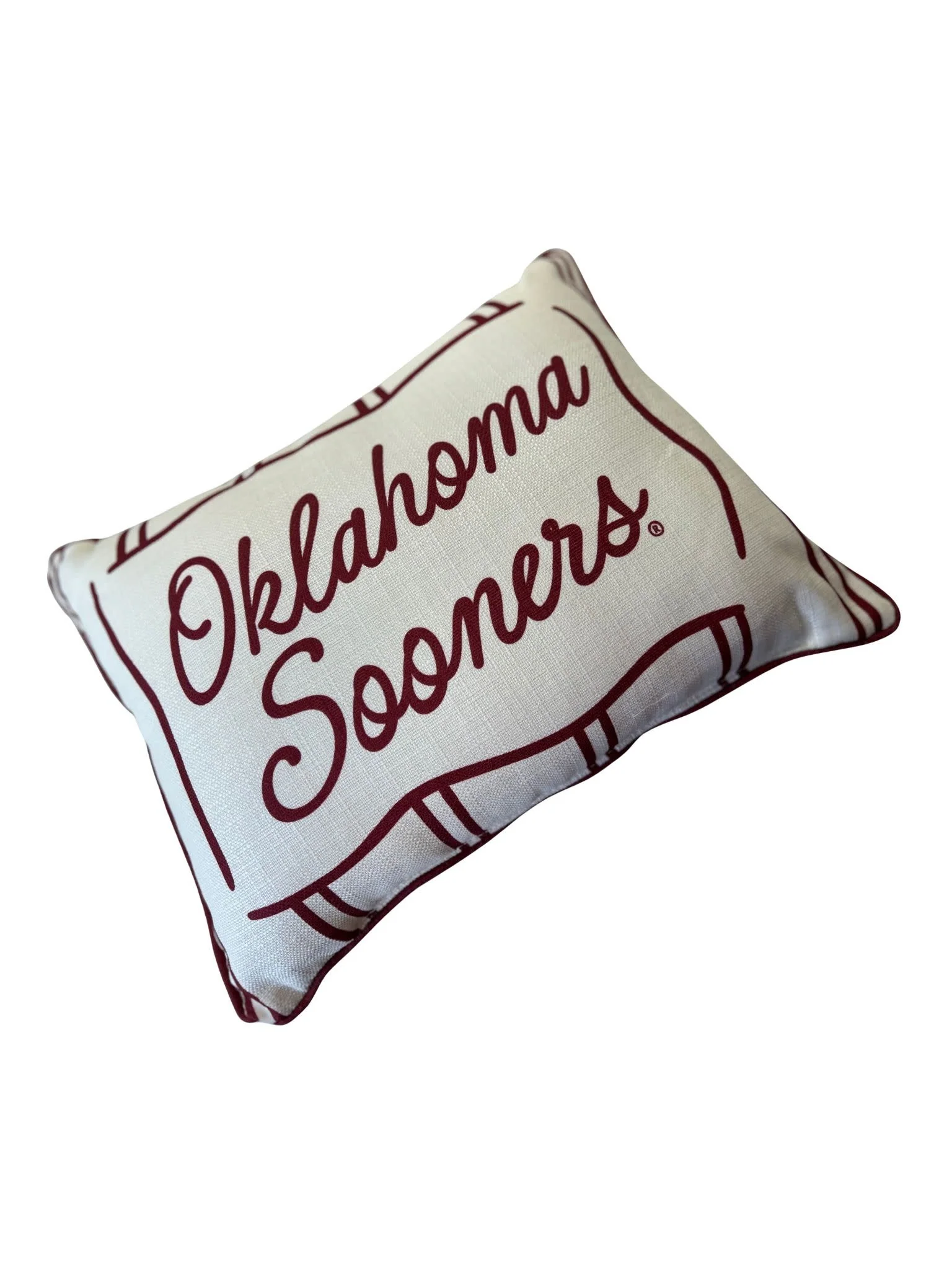 Oklahoma Collegiate Stripe + Piping